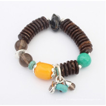 most popular products charm wooden bead bracelet yiwu jewelry wholesale